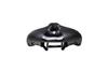 Bicycle Memory Foam Saddle and Thick Soft Road Bike Mountain Bike [Hollow Breathable, Cushion, Type] (Black/Black Hollow)