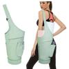 Large Opening Yoga Mat Bag with Wet Dry Pocket Multiple Compartments Waterproof Yoga Mat Carrying Bag For Gym Fitness