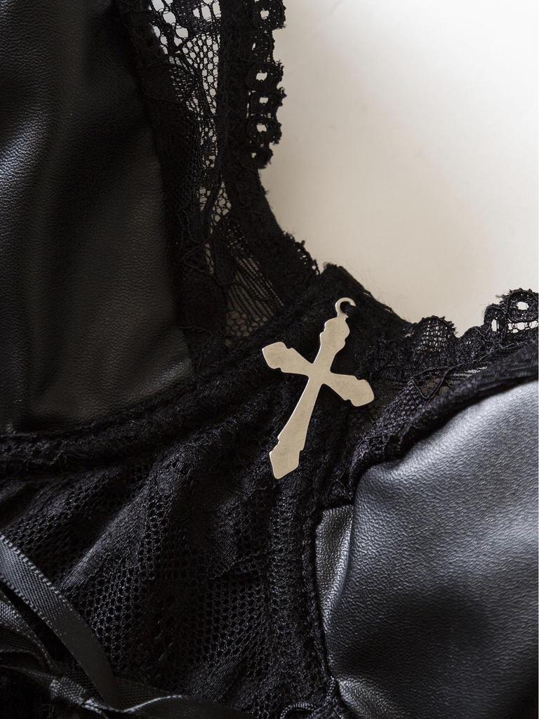 European Style Lace-Up PU Corset Camisole: Waist Cinching & Body Shaping Design
