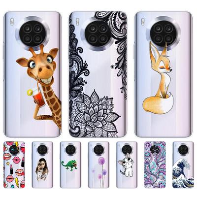 Puzdro pre Huawei Nova 8i Puzdro Nova8i Mäkký Silikón TPU Zadný Kryt Pre Huawei Nova 8i 8 i Puzdrá na Telefón Tenké Funda Capa Roztomilé Módne