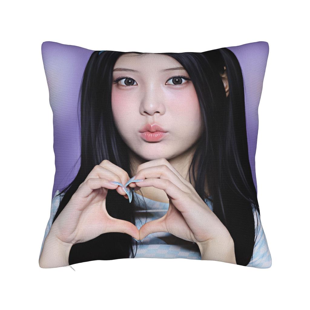 W-Wonhees-S Super Real Me Pillow Case Cushion Cover Square Pattern Pillow Cover Pillowcases For Office Car Home Decorative