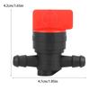 Fuel Shutoff Valve, 5 Piece Fuel Gas Shutoff Valve Isolator Garden Brush Cutter Lawn Mower Accessories for Home Garden