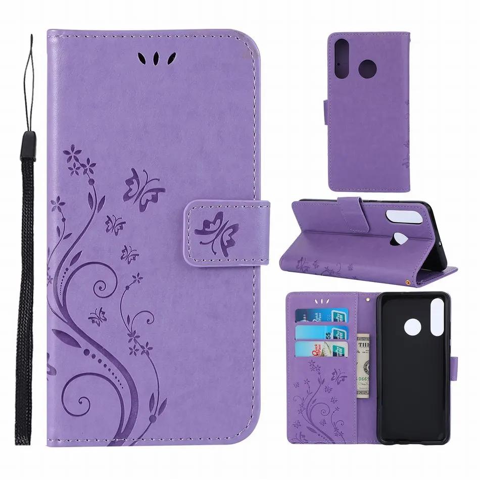 

Cute Flip Wallet Case For Etui Huawei P Smart 2019 P8 Lite 2017 P9 P30 Pro Honor 9 10 Lite Cover D04D For P Smart 2019 светло-фиолетовый