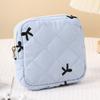 Cotton Feminine Hygiene Pad Storage Bag Large Capacity Breathable Womens Travel Organizer For Daily Use