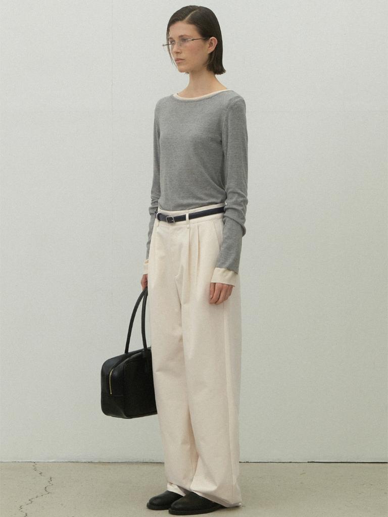 Atelier Nine Essential Tuck Pants S(Pt-5596)