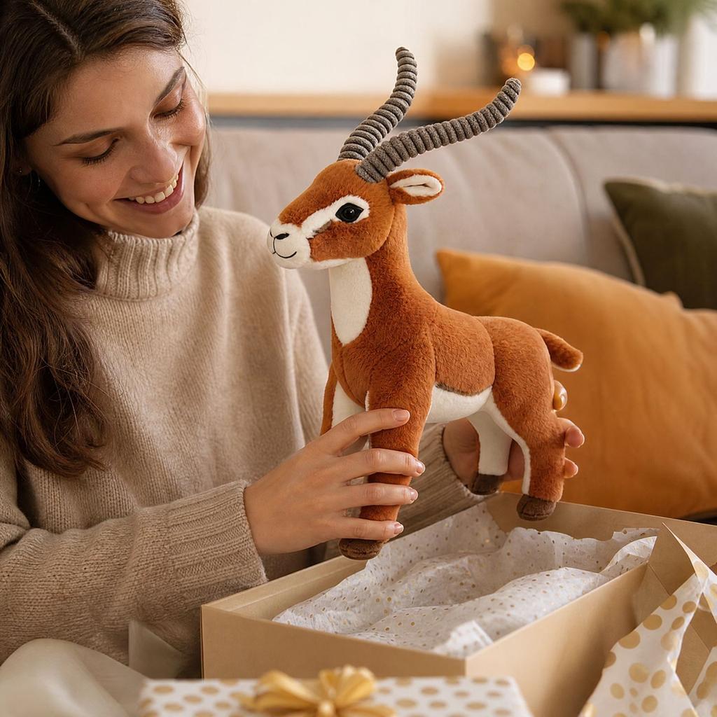Soft Plush Stuffed Animal Toy Cuddly Doll for Kids and Adults, Gift for Birthdays and Holidays