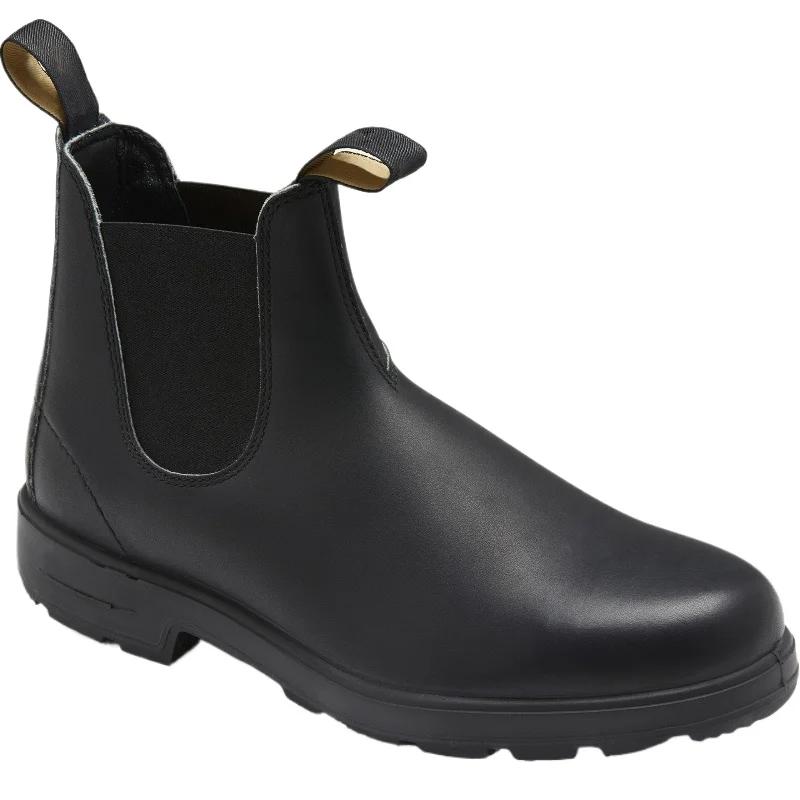 Luxuriöse Retro-Lederschuhe Herren Chelsea Boots Lässig Bequem Unisex Stiefeletten Britischer Stil Herren Arbeitsstiefel Große Größe 35-46