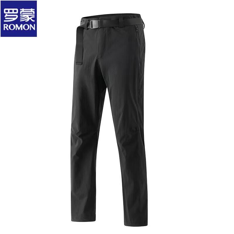 ROMON Men's Summer Quick-Dry Straight-Leg Pants