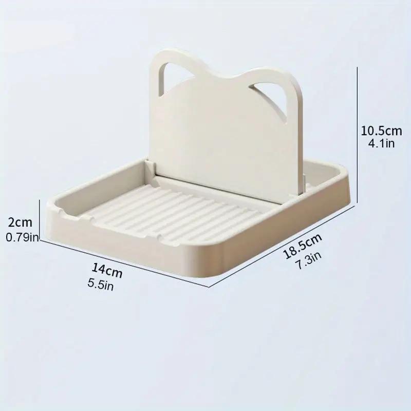 Kitchen Organizer Spatula Pot Lid Rack Shelf Plastic Spoon Rest Utensil Multi-function Dish Rack Organizer Kitchen Cooking Tools