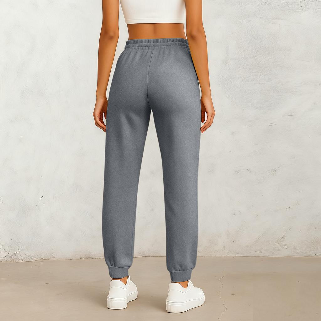 Women’s Scrubs Pants Joggers with Pockets Elastic Waist Drawstring Slim Fit Lightweight Professional Uniforms
