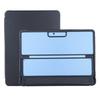 For Microsoft Surface Pro 11/10/9 Case PU Leather+Acrylic+TPU Protective Tablet Cover