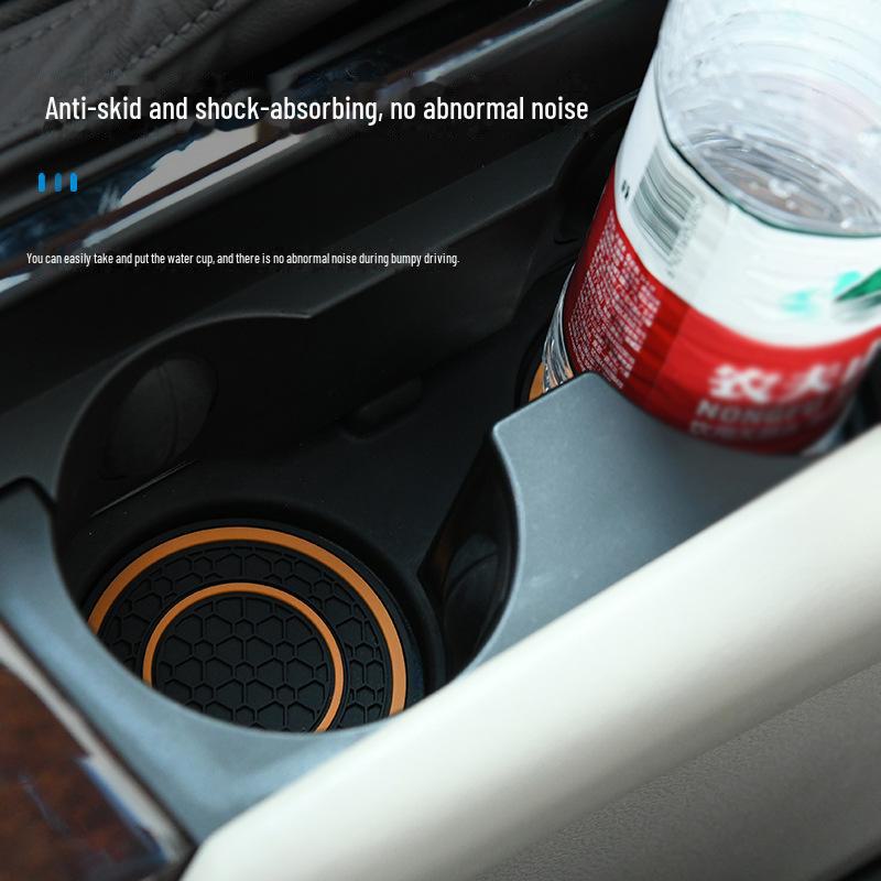 

Double Circle Honeycomb Anti-Slip Car Coasters