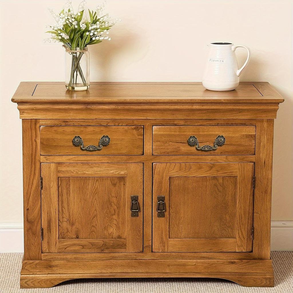 8 Pieces Locking Pulls with Screws, Vintage Locking Drawer Pulls, Antique Brass Cabinet Pulls for Cabinet Wardrobe Drawer Pulls, Home Decoration