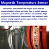 Strong Magnetic Adsorption Thermocouple Temperature Sensor 0-450 Degree  K Type Plug with Stainless Steel Shielded Wire