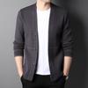 Autumn Cardigan Men's Sweater Loose Korean Version of The Trend Casual Sweater Men's Spring and Autumn Thin Coat