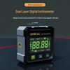 Digital Laser Inclinometer with Backlight - Angle & Slope Meter Level
