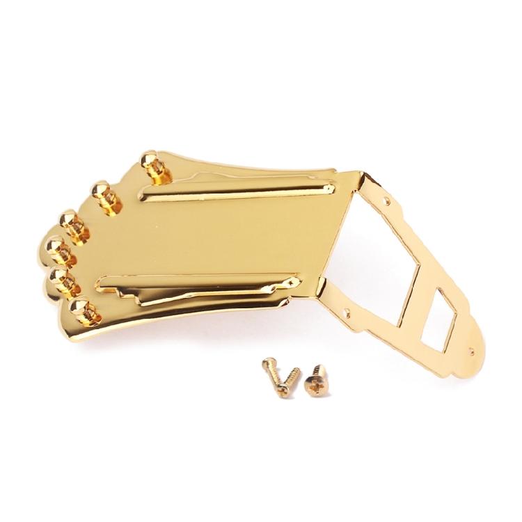 Guitar Bridge Tailpiece Guitar Metal Trapeze Tailpiece String Replacement Bridge Tailpiece  Musical Instrument Accessory 1