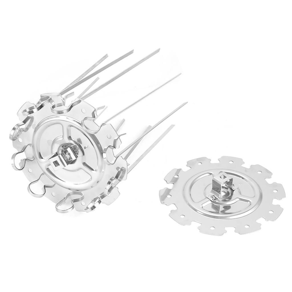 Nerezová pánev na pečení Elektrická trouba Grilovací špízy Klecový set BBQ grilovací příslušenství