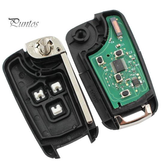 ID46 Chip 3 Knoppen 433MHz Afstandsbediening Sleutel voor Cruze Orlando
