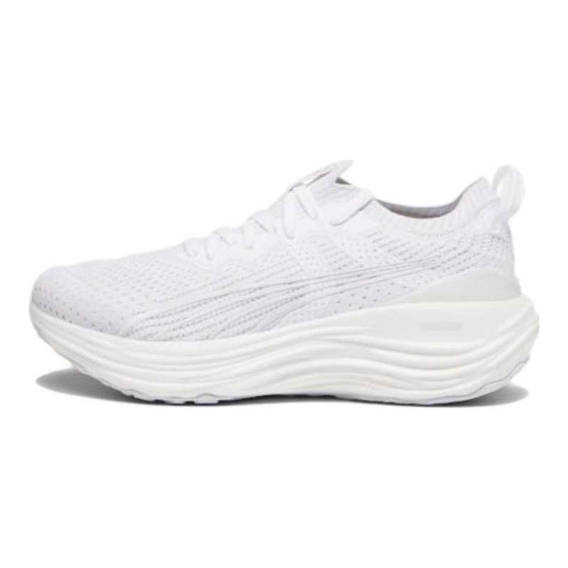 Puma Scarpe da Ginnastica da Donna ForeverRun Nitro Knit Bianco Grigio Piuma 379140-01