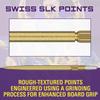 TARGET Darts Swiss Point SLK Luke Littler Punkty do Darta o Szorstkiej Teksturze Wymienne Stalowe Profesjonalne Akcesoria do Darta (Zestaw 3) 35mm/42mm –