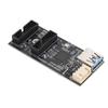 USB 3.2 GEN1 19Pin To Dual 19Pin Expansion Card 19pin To Dual 19 Pin Front Panel Header Splitter Adapter