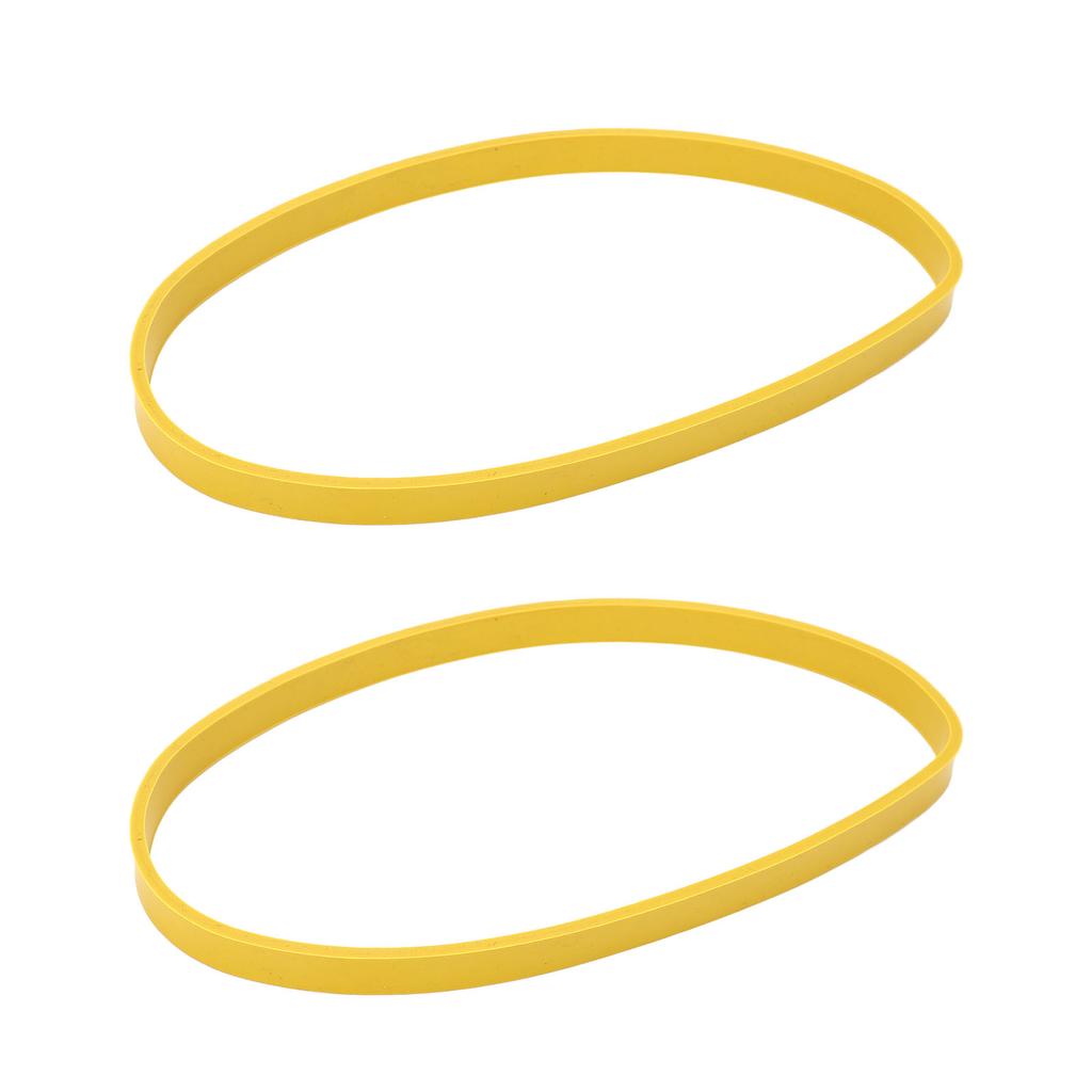 2PCS Band Saw Tires Woodworking Non Slip Rubber Tire Replacement for 8in Bandsaw Wheel Tire Yellow