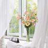 5 Pack Artificial Poppy Flowers Home Office Bedroom Silk Poppy Flowers Decor Bouquet Table Decoration Wedding Party Decorations