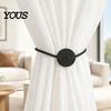 Decorative Curtain Tiebacks Magnetic Tiebacks, Modern Rope Tie Backs, Quick Fix Ties Drapes Holdbacks for Home Indoor Bedroom Office Adjustable