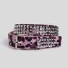 Leopard Print Waistband PU Leather Waist Belts Casual Waist Strap
