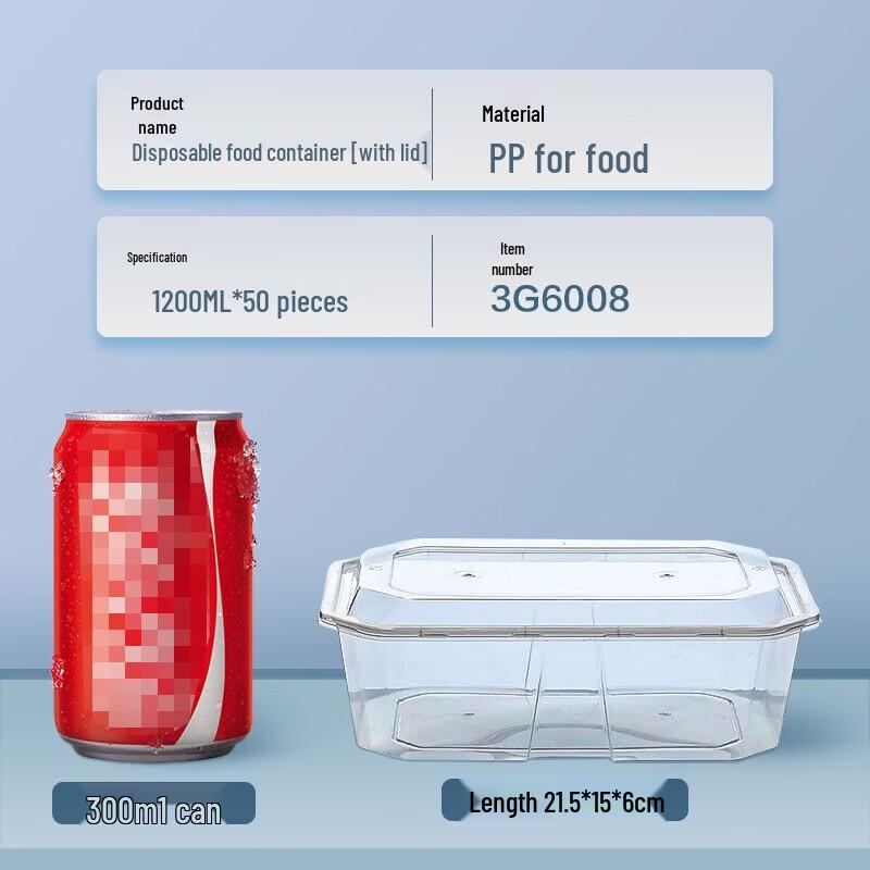 Fangcaodi Disposable Lunch Boxes