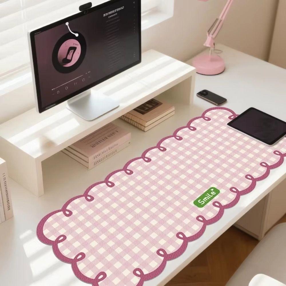 PVC Extra Großes Mauspadd Nicht Rutschende Tastaturmatte Neue Schreibtischmatte Laptop Tisch