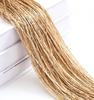 String 2 Line Privacy Curtain Gold Curtain, 100x200cm, Panels, Curtain, (4. (Glitter))