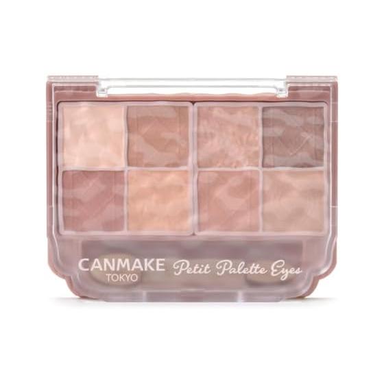 Canmake Petit Palette Eyes (Matte Type) M01 Maple Mille-feuille 2g Eyeshadow Multicolor Eyeshadow All Colors Matte Brown
