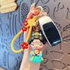 Decoration Cartoon Dolls Pendant Bag Hanging Car Key Ring Creative Chinese Style Keychain  Girls