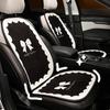 Car Seat Cushion Winter Plush Interior Seat Cover, Thickened for Autumn and Winter, Warm and Comfortable, Anti-slip Car Seat Cover