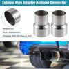 Car Exhaust Pipe Adapter Reducer Connector 225" ID To 3" OD (Set of 2)