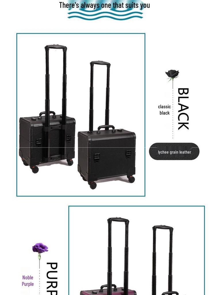 K Song Pedicure Technician Toolbox: Large-Capacity Foot Bath & Massage Trolley Case