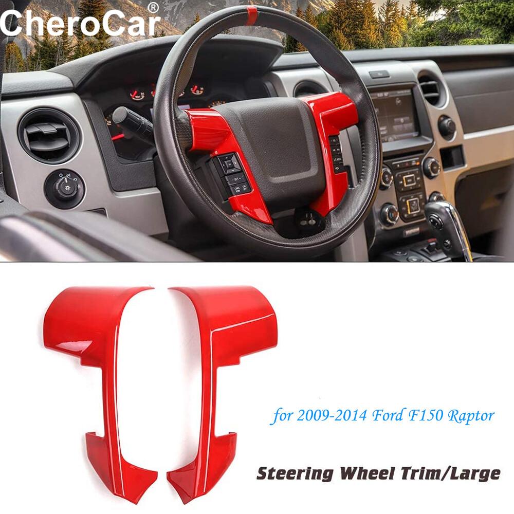Steering Wheel Moulding Cover Inner Trim Accessories for 09-14 Ford F150 Raptor