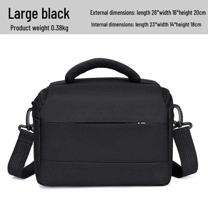 Single Shoulder Portable DSLR Bag for Canon, Nikon, Sony, Fujifilm Mirrorless Cameras