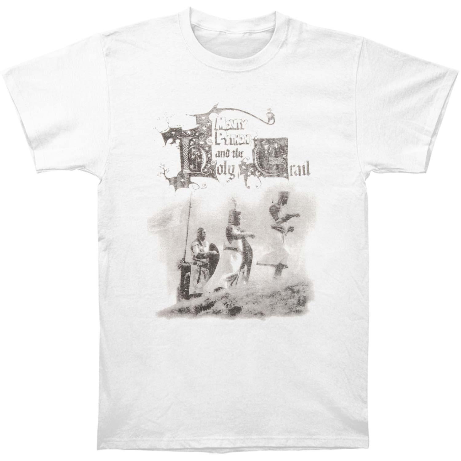 Men s Monty Python Knight Riders T-shirt Large White XL