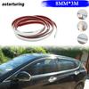 8mm*3m Chrome Moulding U Trim Strip Car Auto Door Trunk Edge Guards Protector