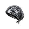 Retro Spicy Pu Leather Headscarf Hat Women Summer Y2K Square Scarf Hip-Hop Kerchief Korean Series Versatile Headband Hair Scarf