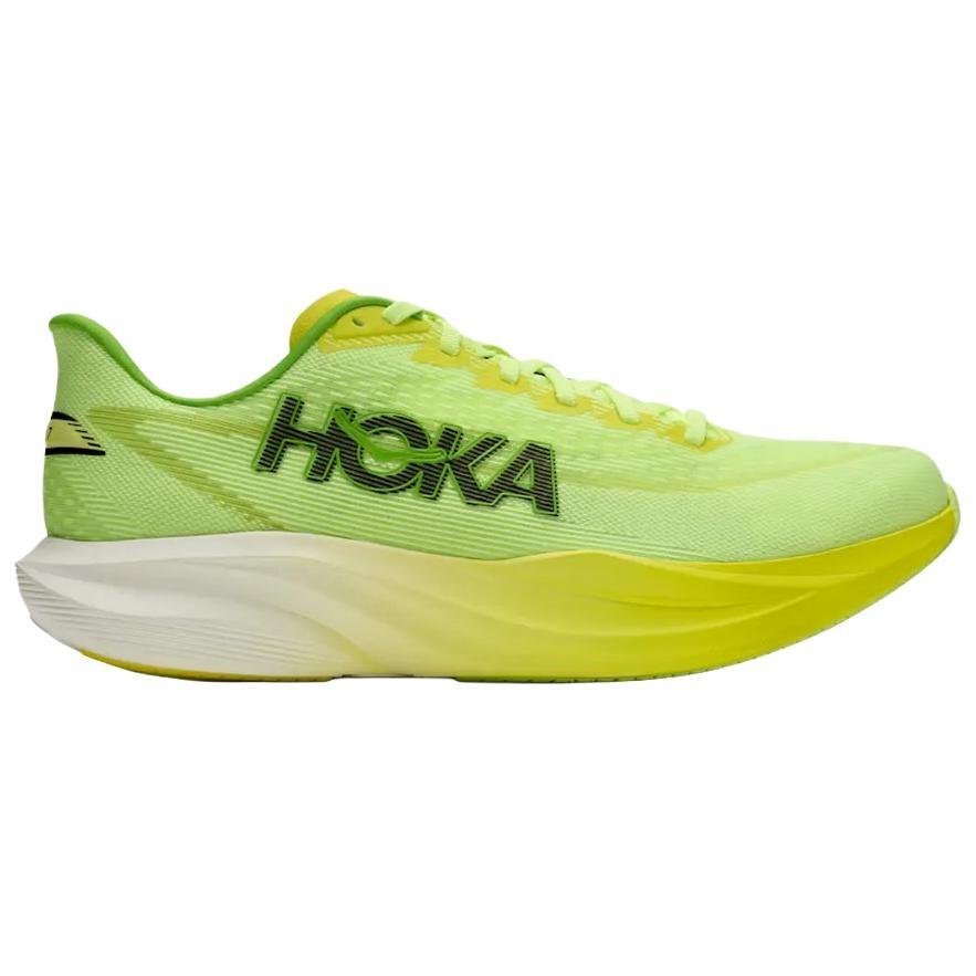 Men's Sneakers HOKA ONE ONE MACH 7 Running Shoes Unisex Low-top Neon Yellow