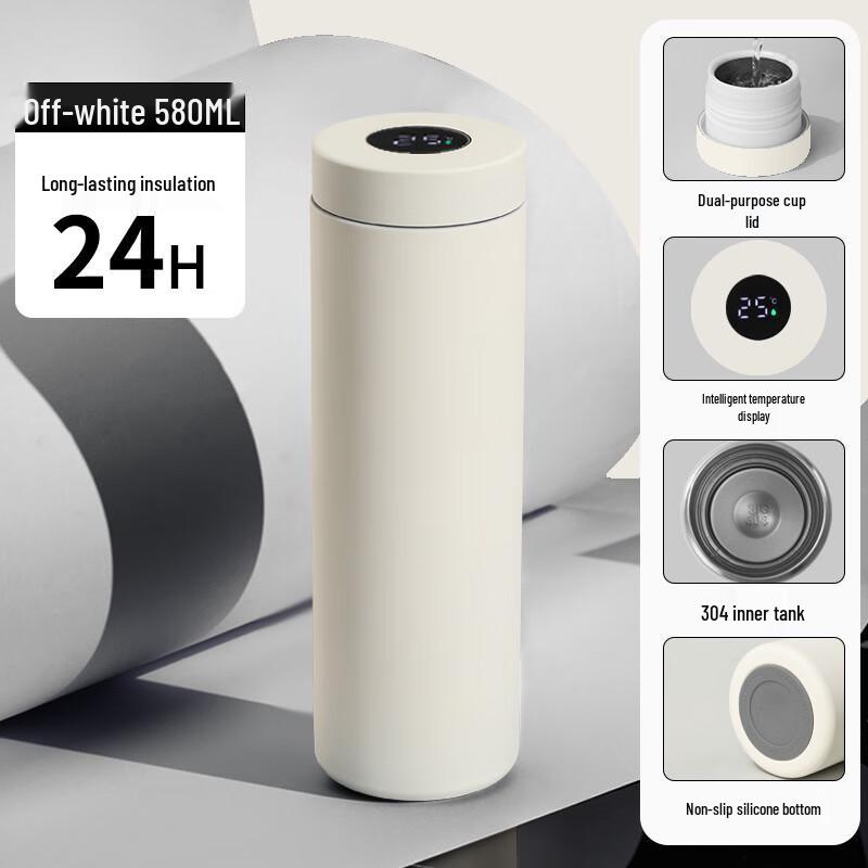 

Shangqi 316 Stainless Steel Bullet Thermos with Smart Lid