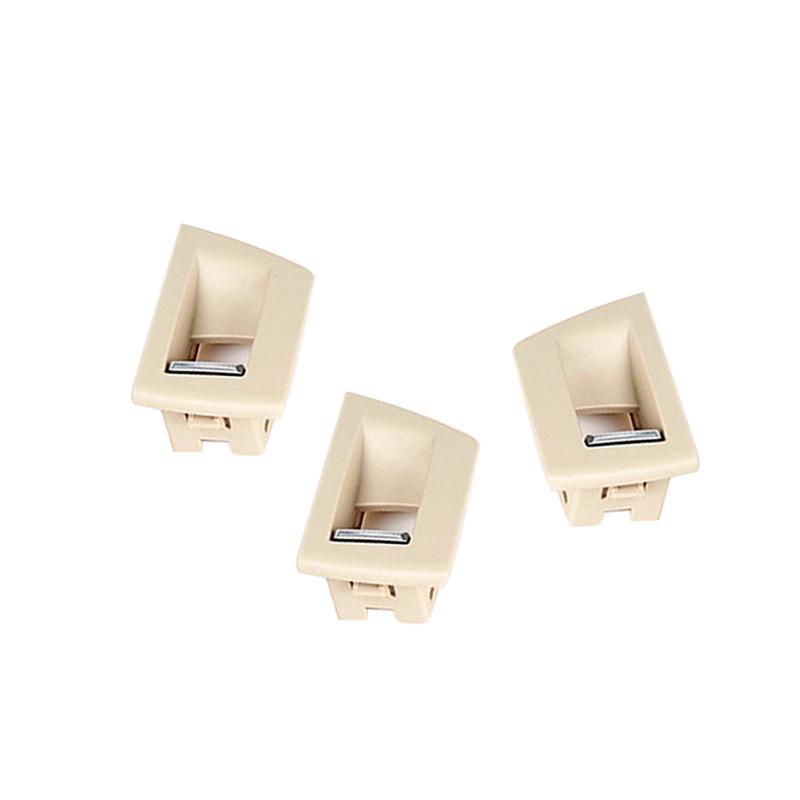 3pcs Car Interior Passenger Door Window Lifting Adjust Switch Button Cover For BMW 5 Series F10 F11 F18 520i 523i 525i 528i