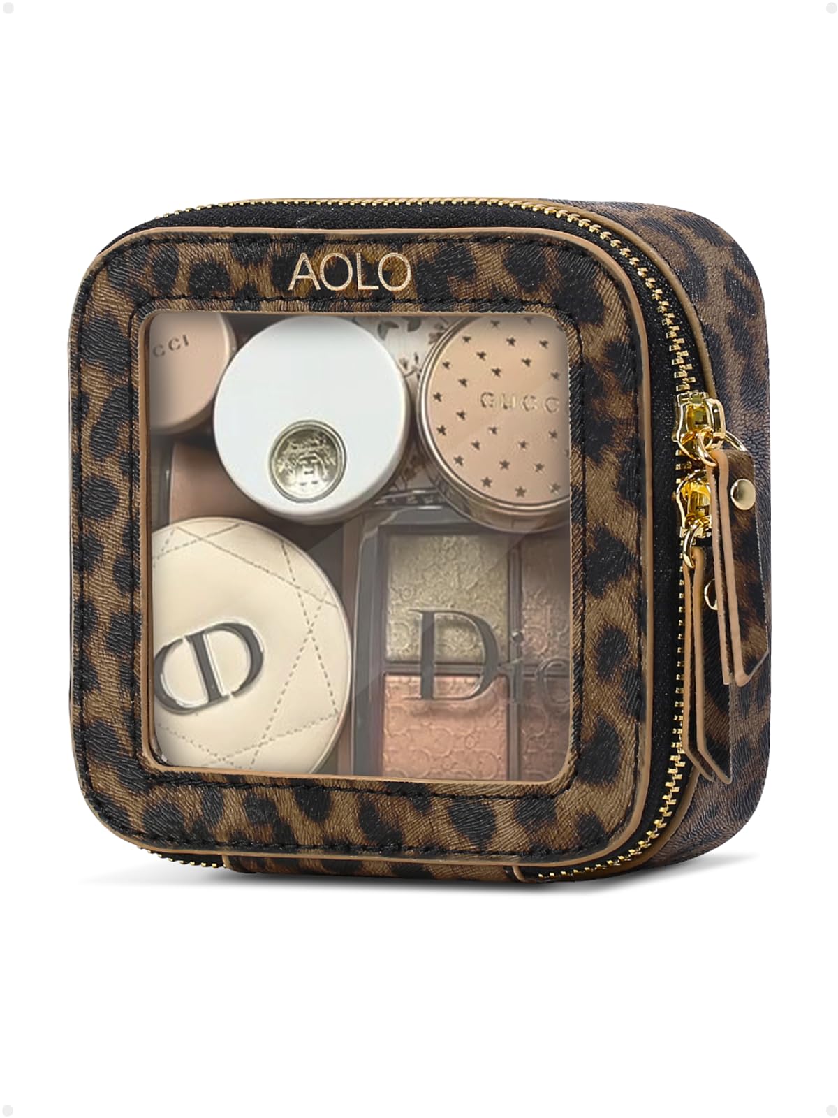 

AOLO Дорожный макияж Макияж Косметика Водонепроницаемый Косметичка Косметичка Маленькая Сумочка, Милая, Прозрачная, Стоящая, Женская Сумочка, Маленькая, Портативная, Компактная,