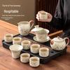 Ru Kiln Cracked Glaze Kung Fu Tea Set