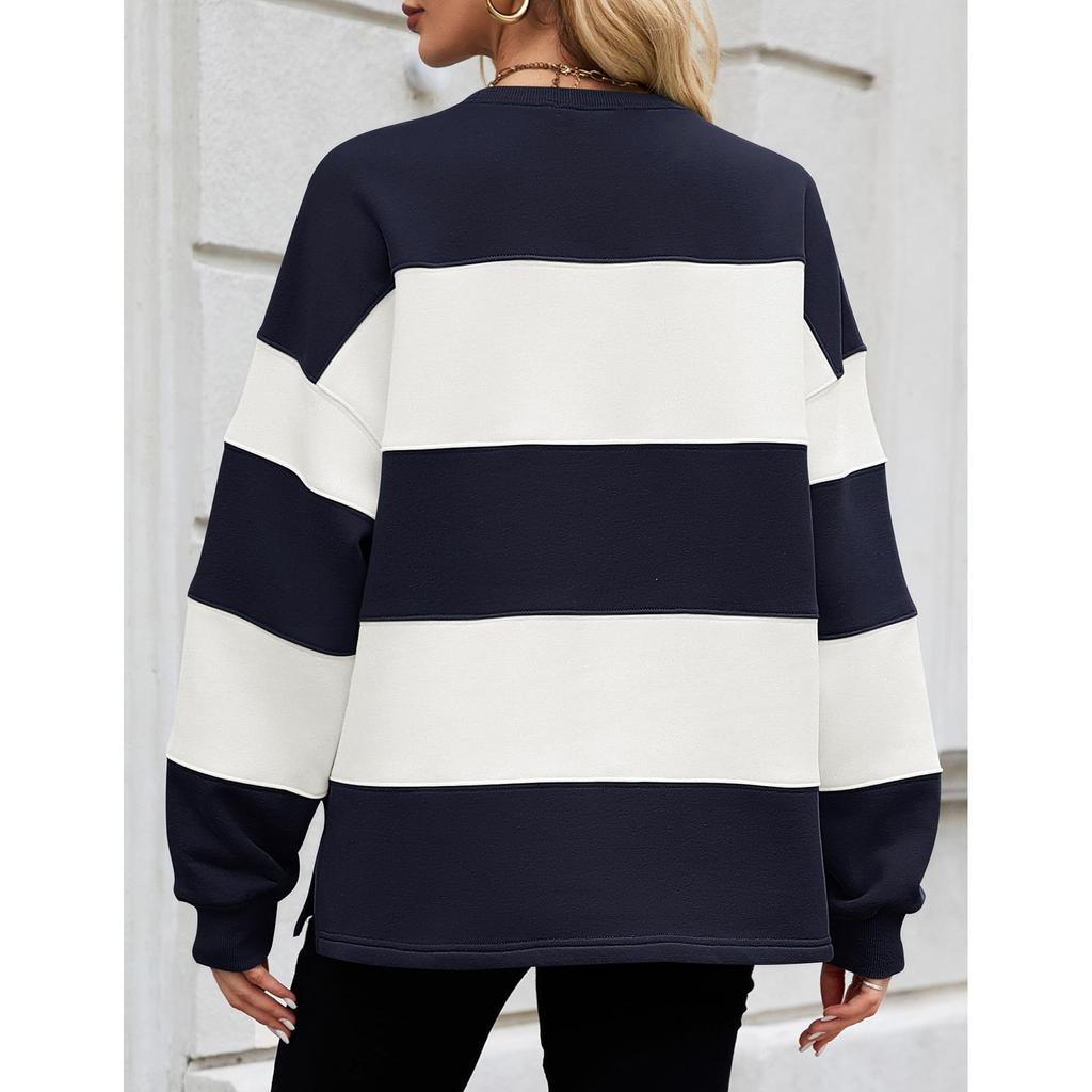 Damen Oversized Hoodies Fleece Sweatshirts Langarm Pullover Herbst Kleidung