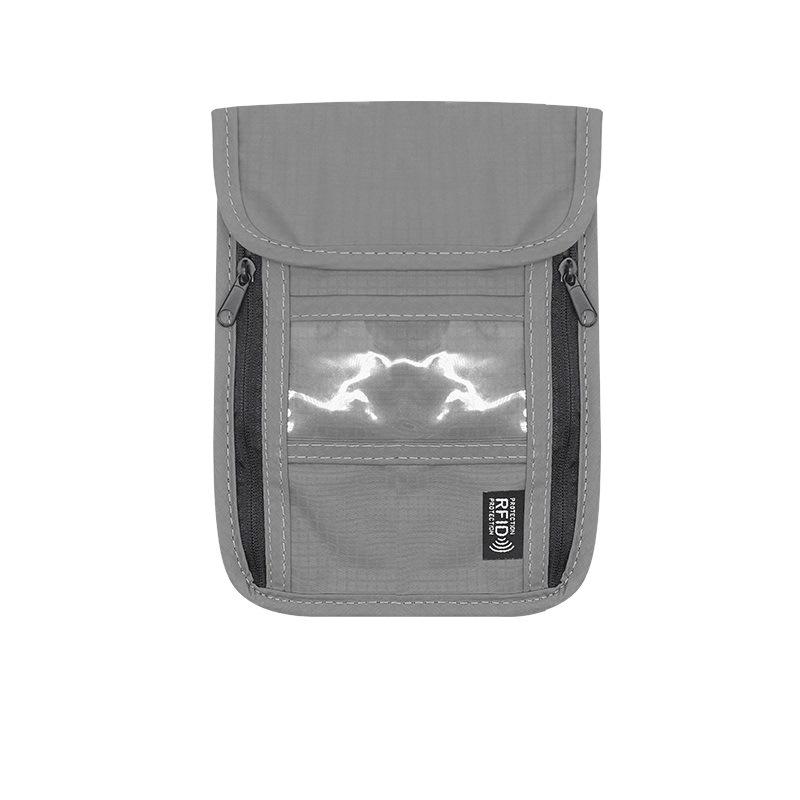RFID Blocking Anti-Theft Lanyard Bag for Keys & Passport